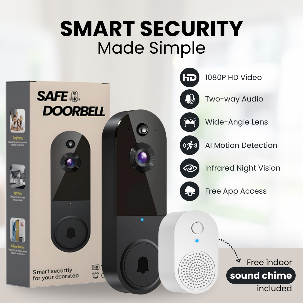 SafeDoorbell – The Smarter Way To Protect Your Home
