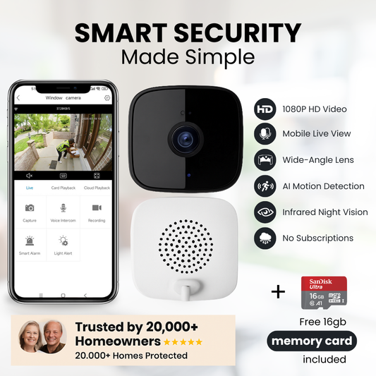 SafeView - The Smarter Window Camera For Your Home