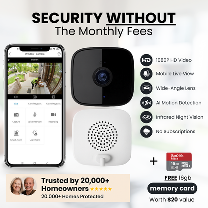 SafeView - The Smarter Window Camera For Your Home